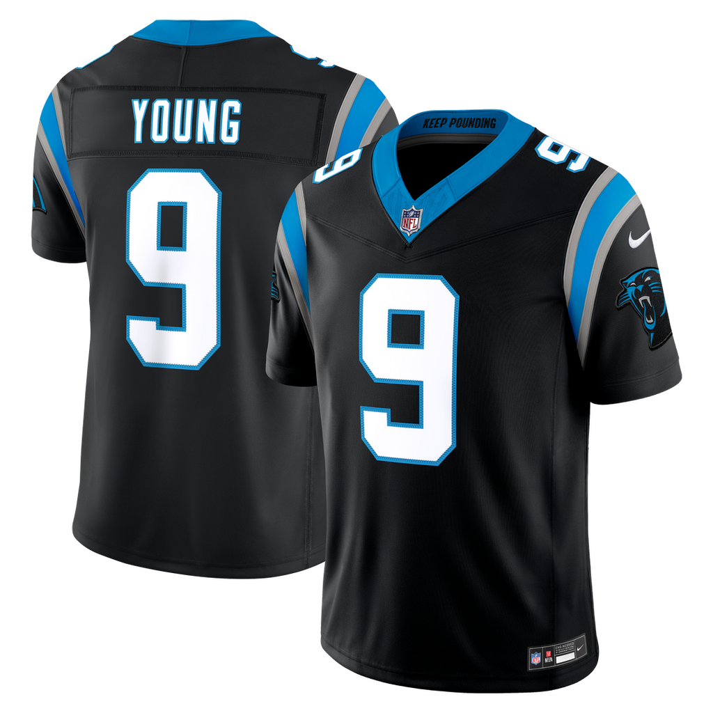Bryce Young Carolina Panthers Team Stitched Jersey - Black