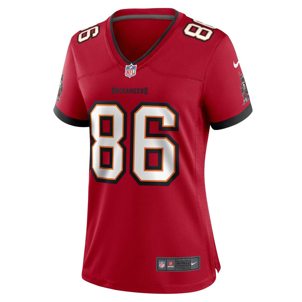 Evan Deckers Tampa Bay Buccaneers Women's Team Jersey - Red