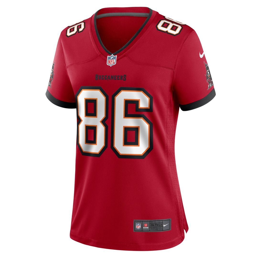 Evan Deckers Tampa Bay Buccaneers Women's Team Jersey - Red