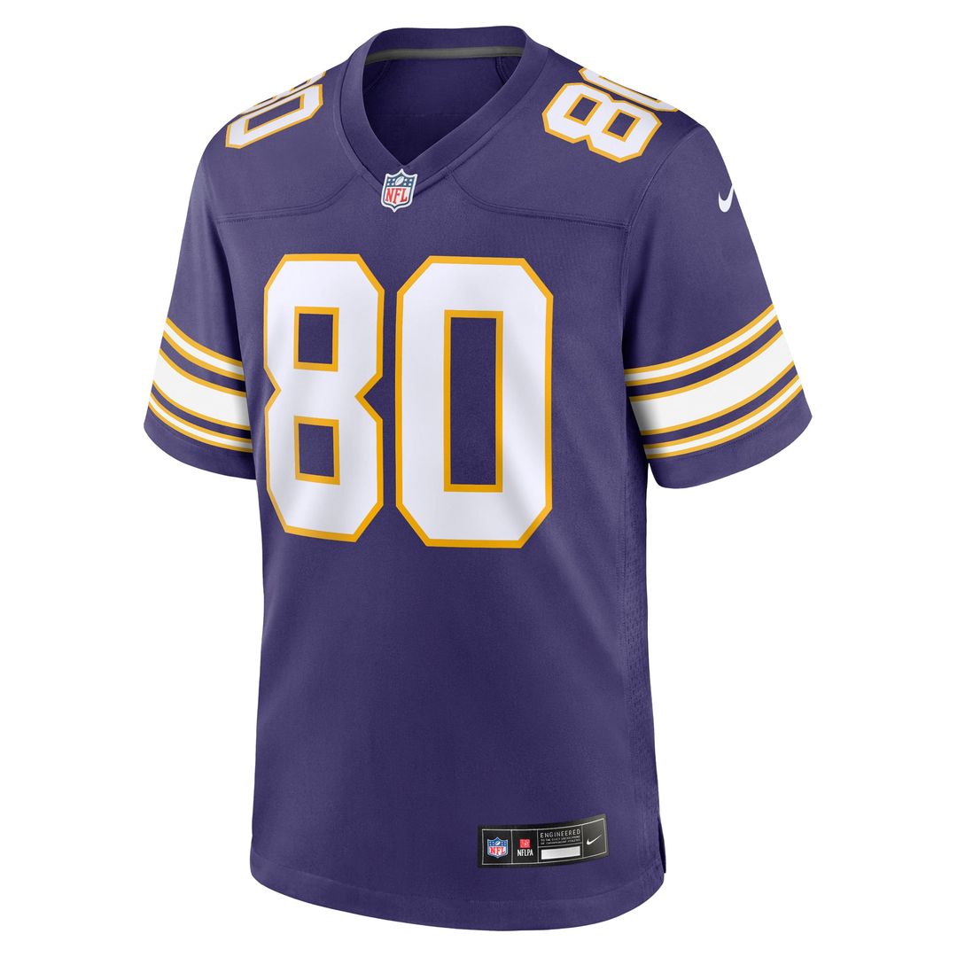 Cris Carter Minnesota Vikings Retired Player Alternate Jersey - Purple