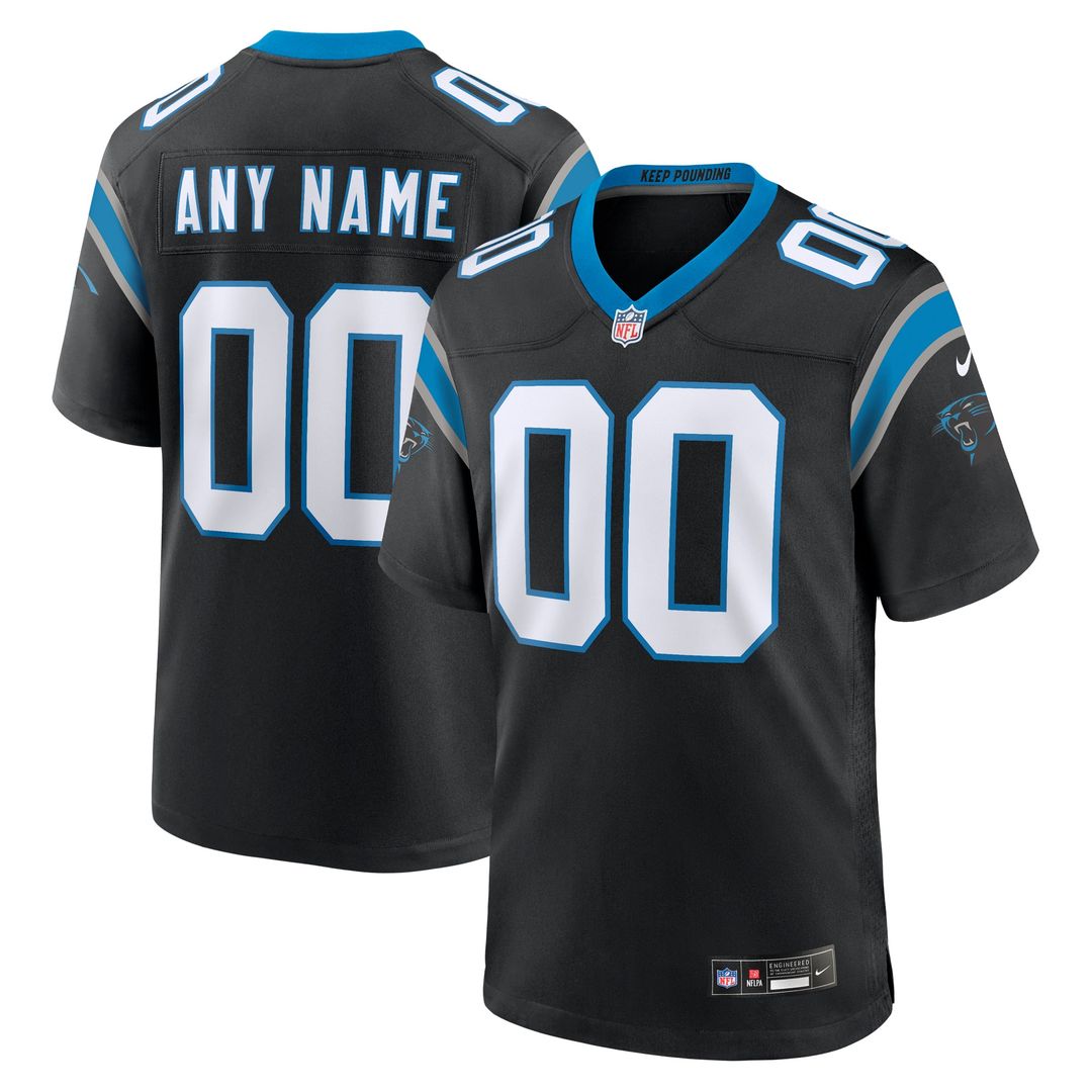 Carolina Panthers Alternate Custom Jersey - Blue