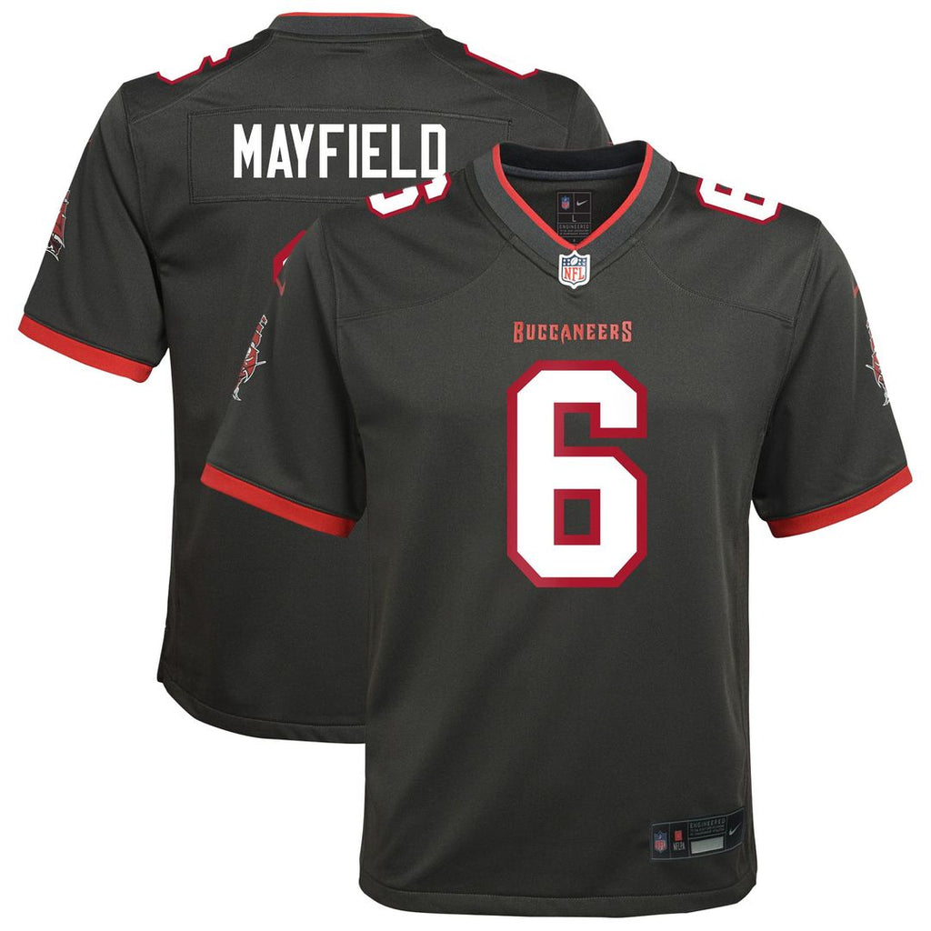 Baker Mayfield Tampa Bay Buccaneers Youth Jersey - Pewter