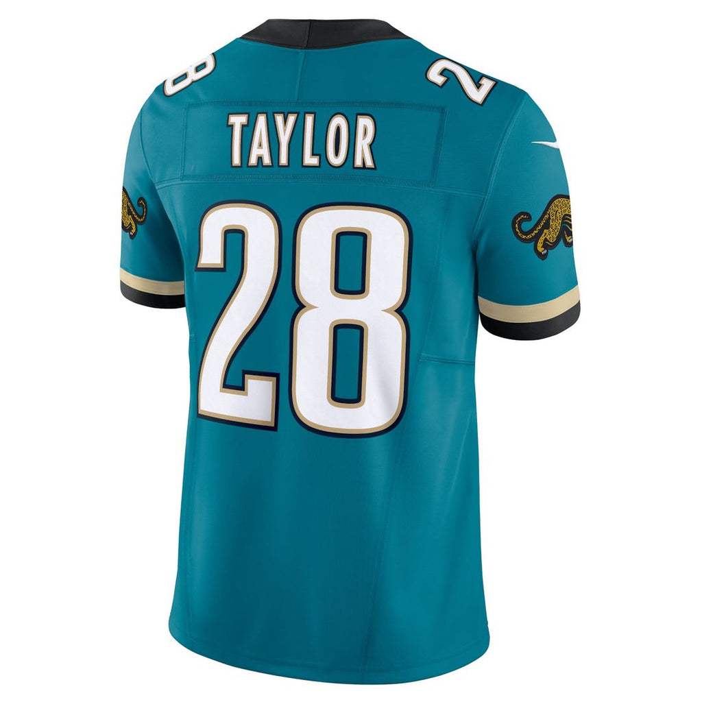 Fred Taylor Jacksonville Jaguars Prowler Throwback Limited Retired Player Jersey - Teal