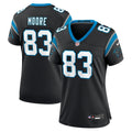 David Moore Carolina Panthers Women's Jersey - Black