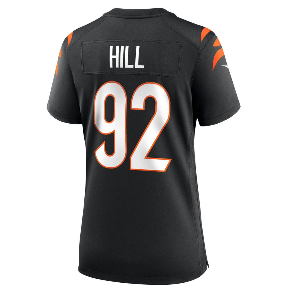 B.J. Hill Cincinnati Bengals Women's Jersey - Black