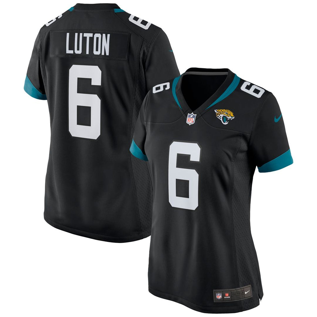 Jake Luton Jacksonville Jaguars Women's Jersey - Black