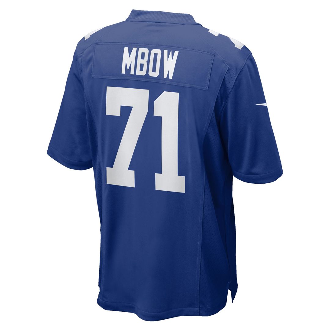 Marcus Mbow New York Giants Team Jersey - Royal