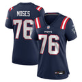 Morgan Moses New England Patriots Women's Team Jersey - Navy