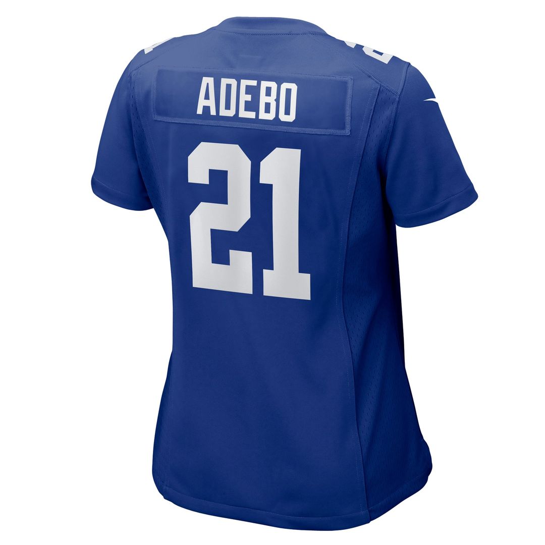 Paulson Adebo New York Giants Women's Team Jersey - Royal
