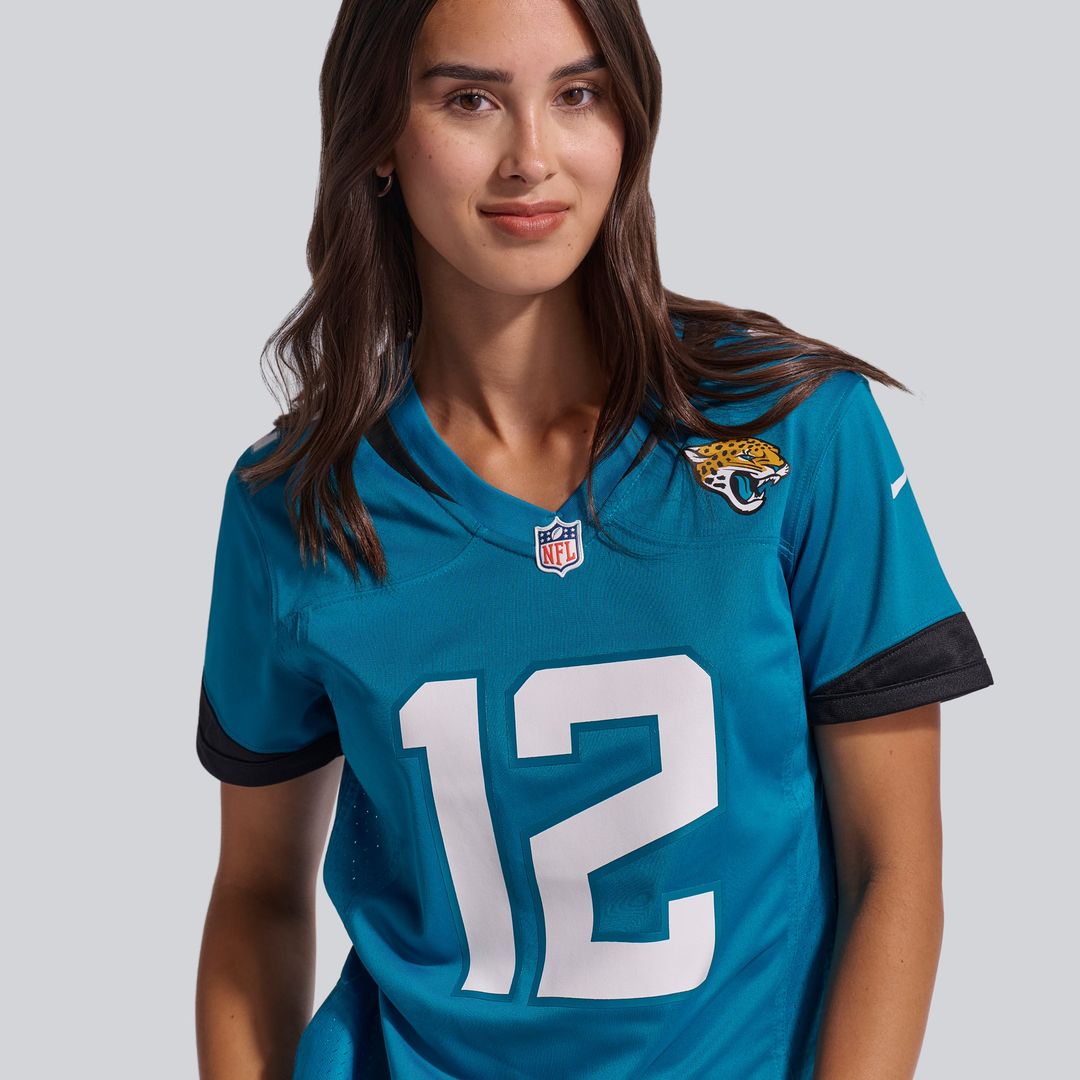 Travis Hunter Jacksonville Jaguars Women's Team Jersey - Teal
