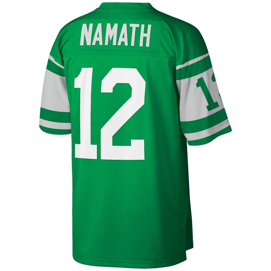 Joe Namath New York Jets Big & Tall 1968 Retired Player Jersey - Green