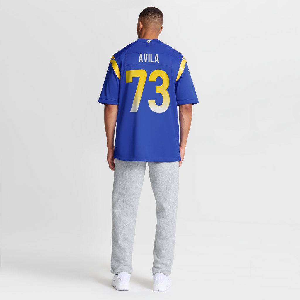Steve Avila Los Angeles Rams Home Jersey - Royal