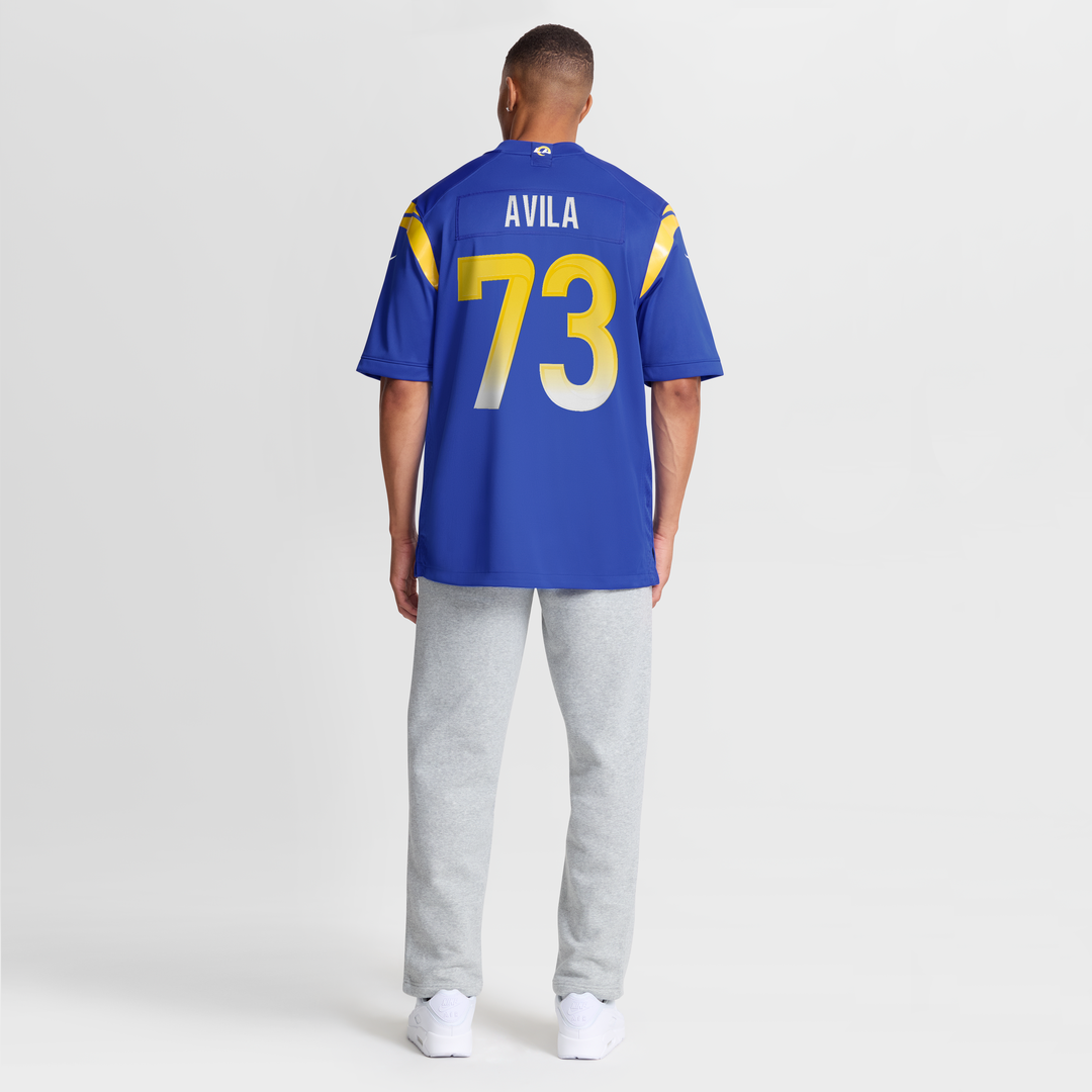Steve Avila Los Angeles Rams Home Jersey - Royal