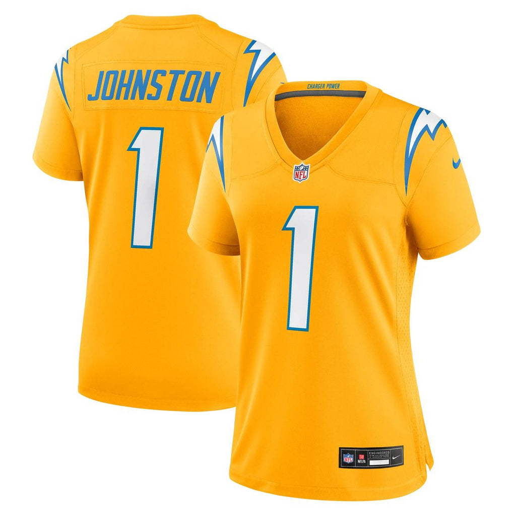 Quentin Johnston Los Angeles Chargers Women's Alternate Super Chargers Jersey - Navy