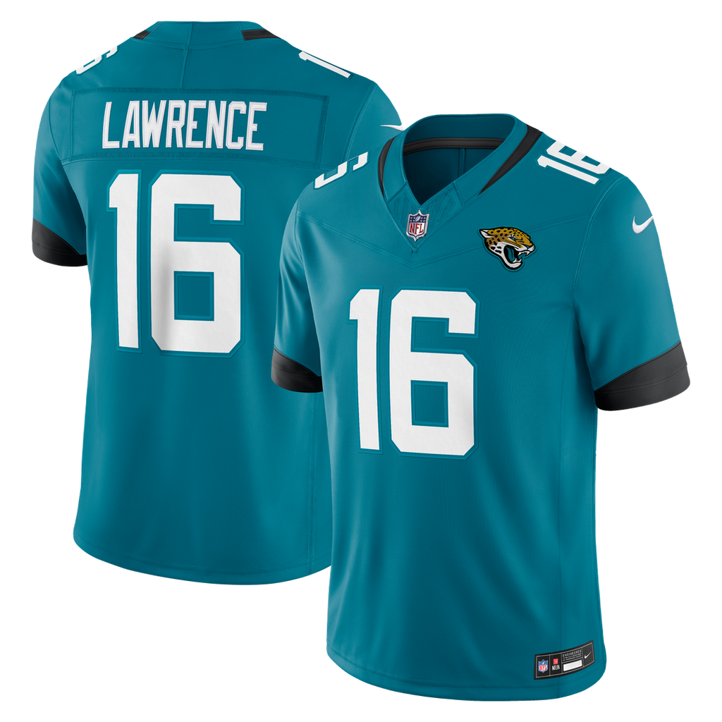Trevor Lawrence Jacksonville Jaguars Team Stitched Jersey - Teal