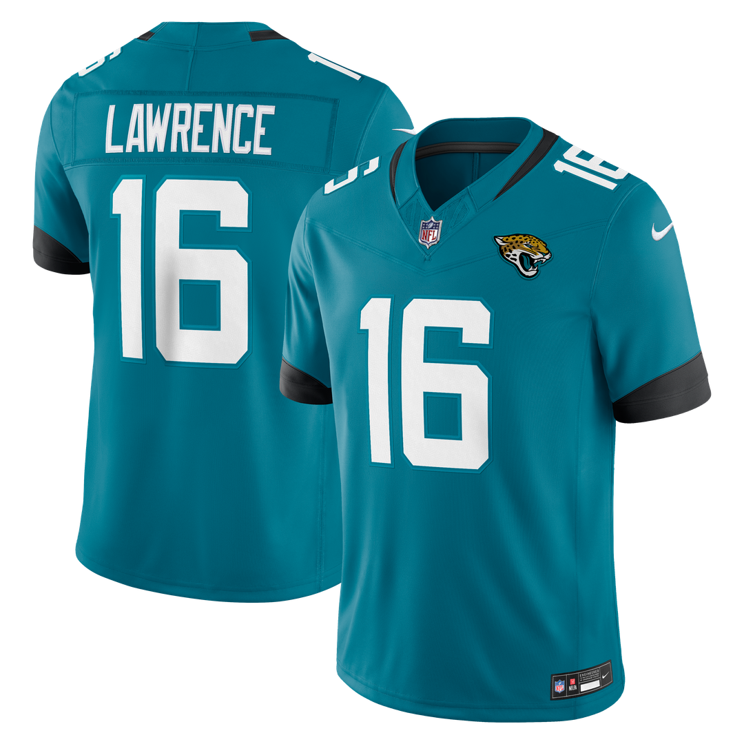 Trevor Lawrence Jacksonville Jaguars Team Stitched Jersey - Teal