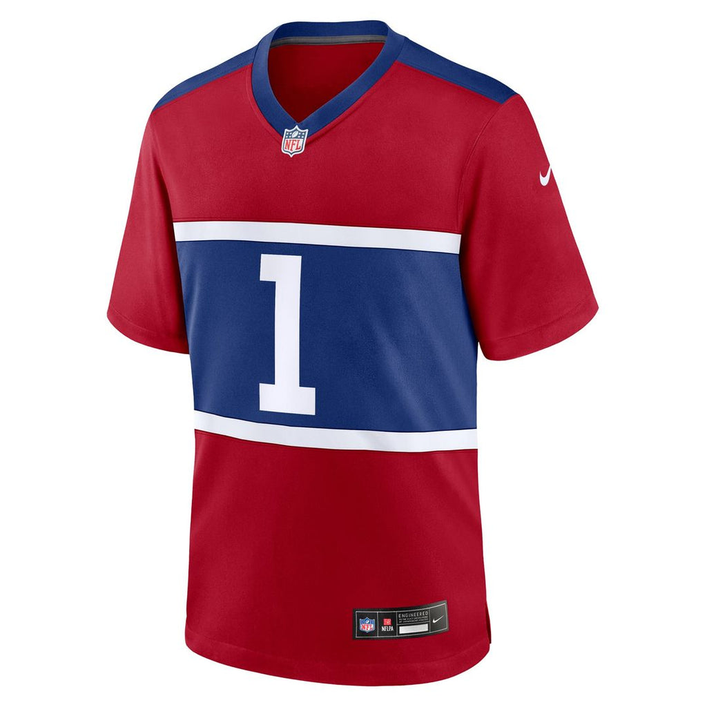 Malik Nabers New York Giants Youth Jersey - Red