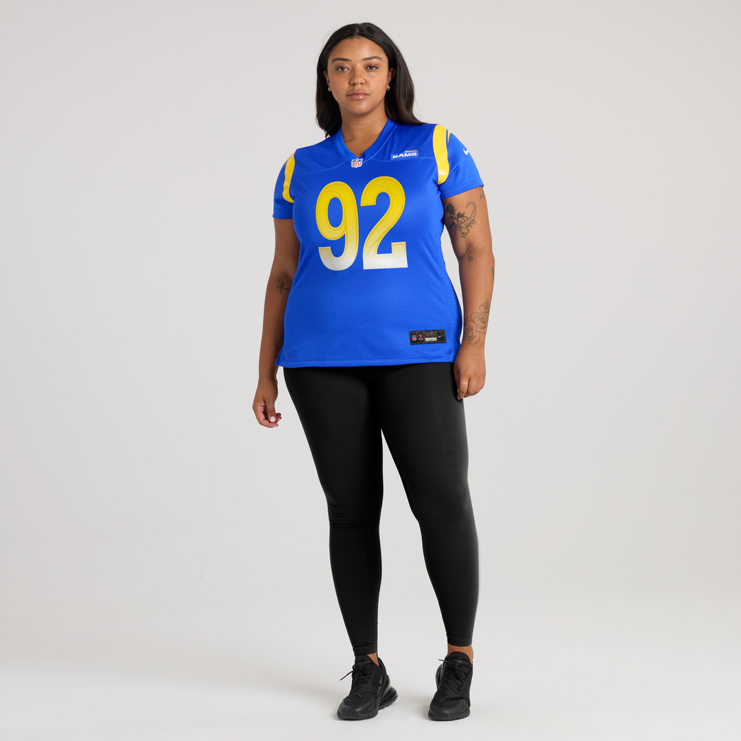 Harrison Mevis Los Angeles Rams Women's Team Jersey - Royal