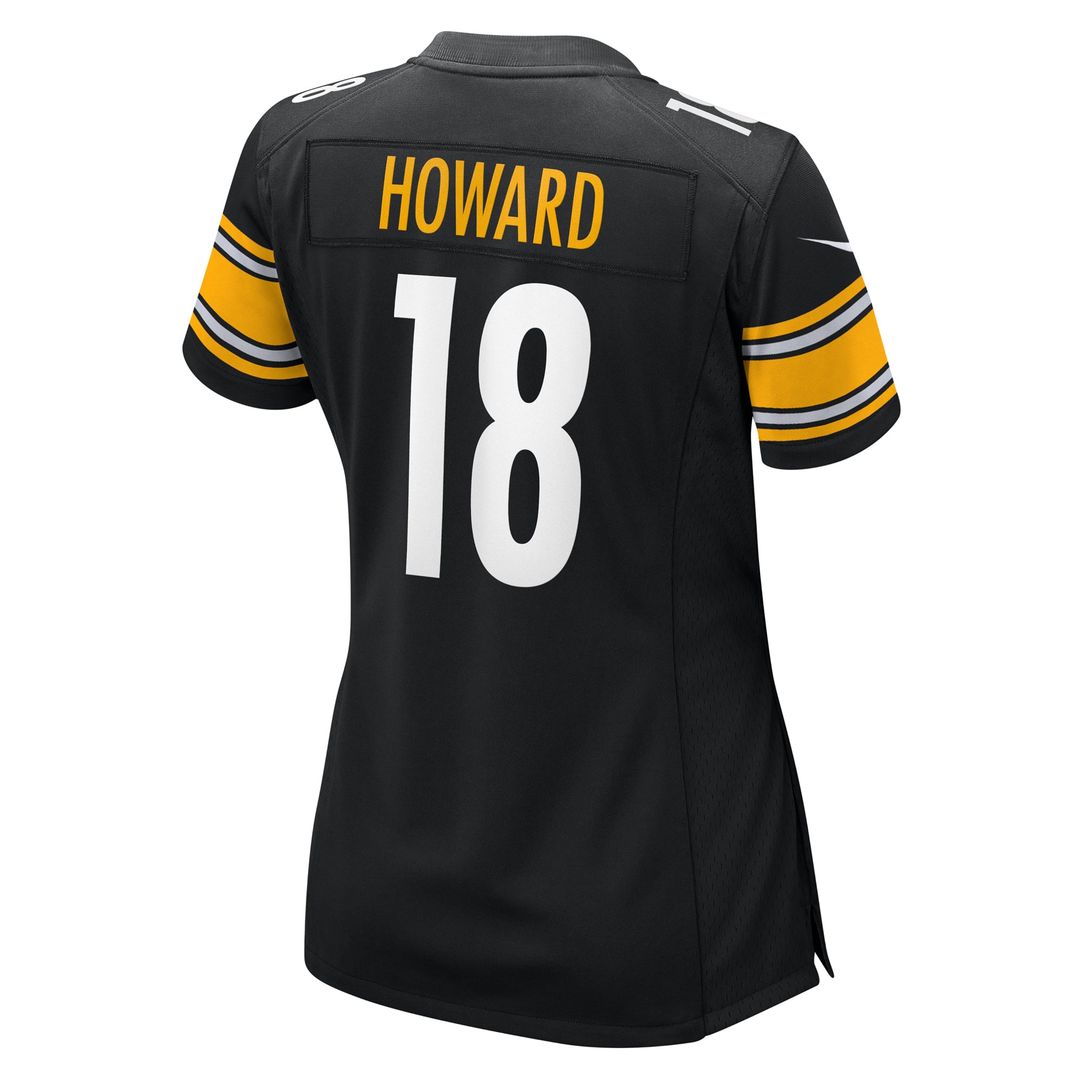 Will Howard Pittsburgh Steelers Women's Team Jersey - Black
