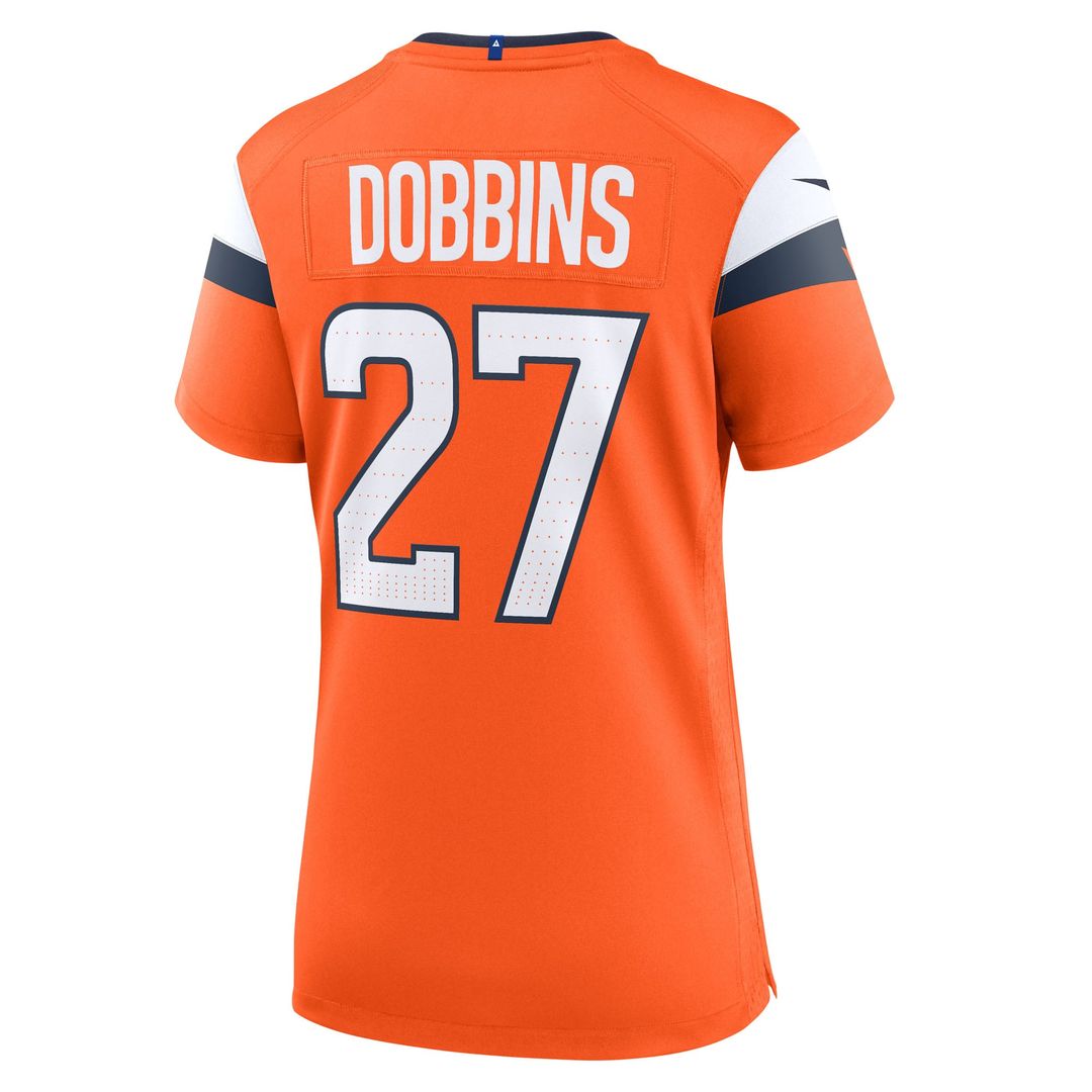 J.K. Dobbins Denver Broncos Women's Team Jersey - Orange