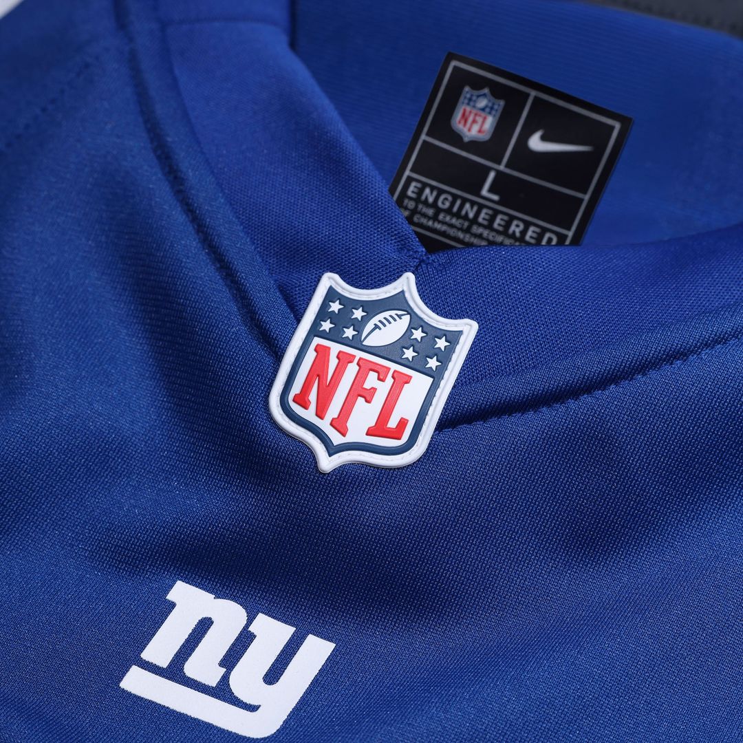 Marcus Mbow New York Giants Team Jersey - Royal