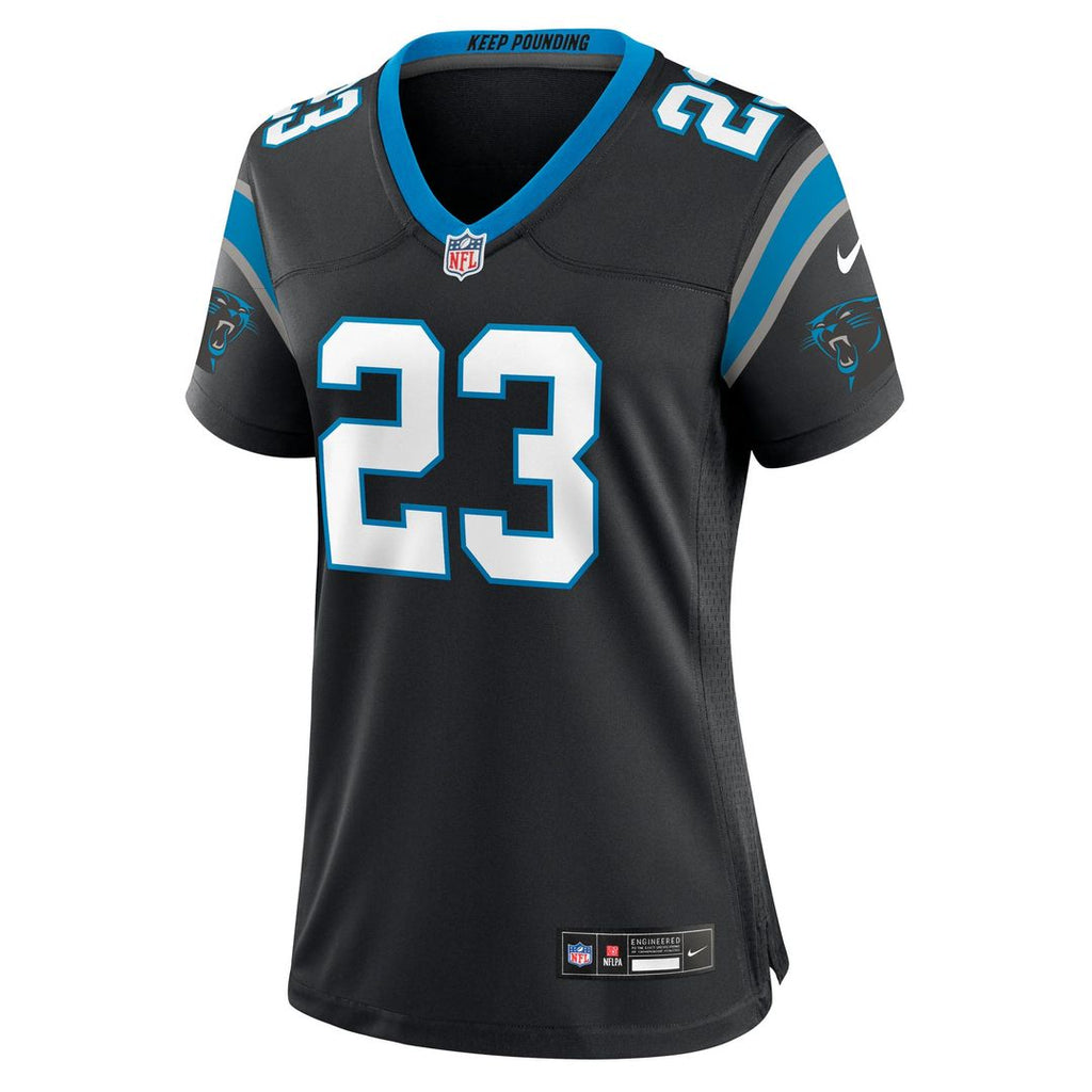 Trevor Etienne Carolina Panthers Women's Team Jersey - Black
