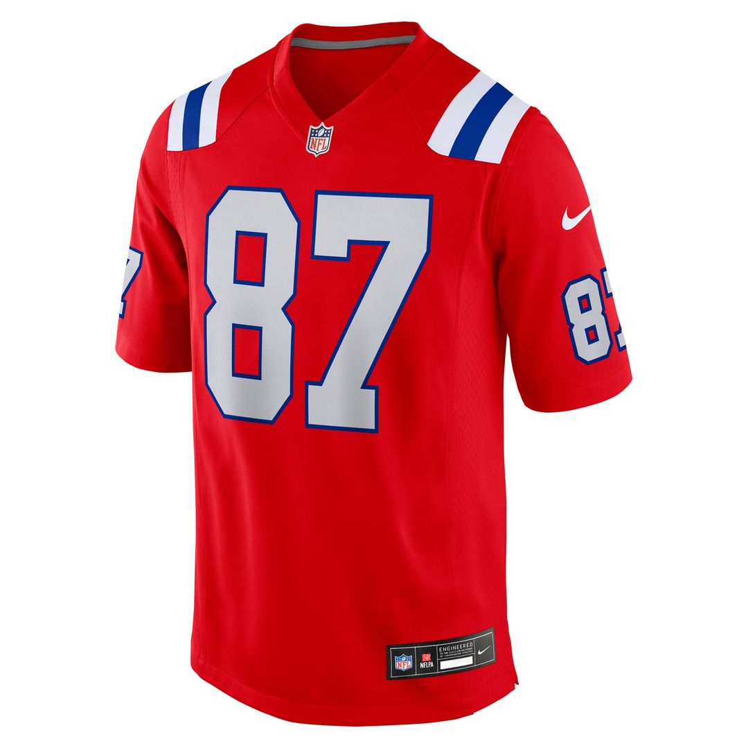 Rob Gronkowski New England Patriots Team Retired Player Jersey - Navy