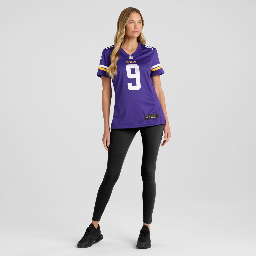 J.J. McCarthy Minnesota Vikings Women's Player Jersey - Purple