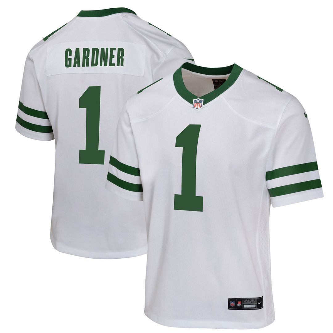 Ahmad Sauce Gardner New York Jets Youth Jersey - Green