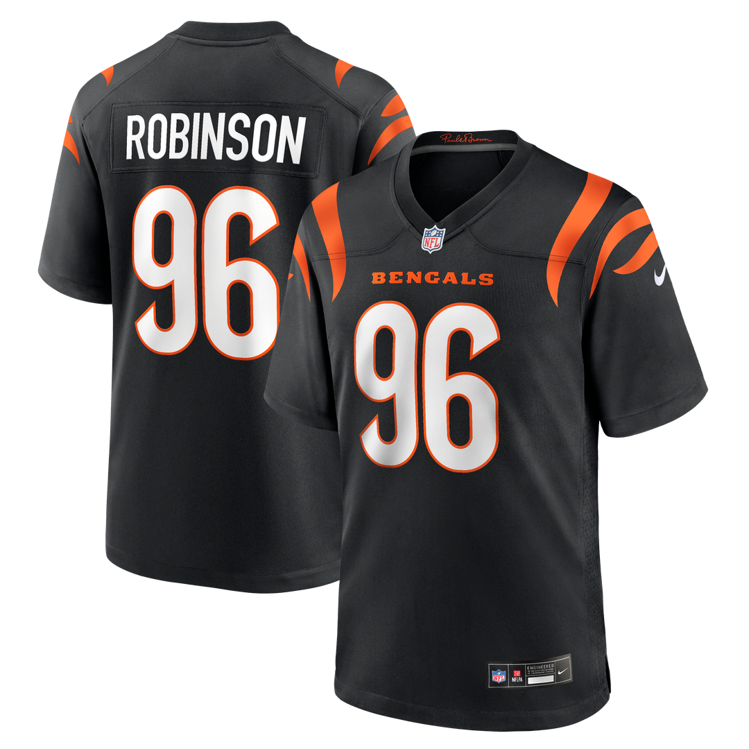 Landon Robinson Cincinnati Bengals Team Jersey - Black