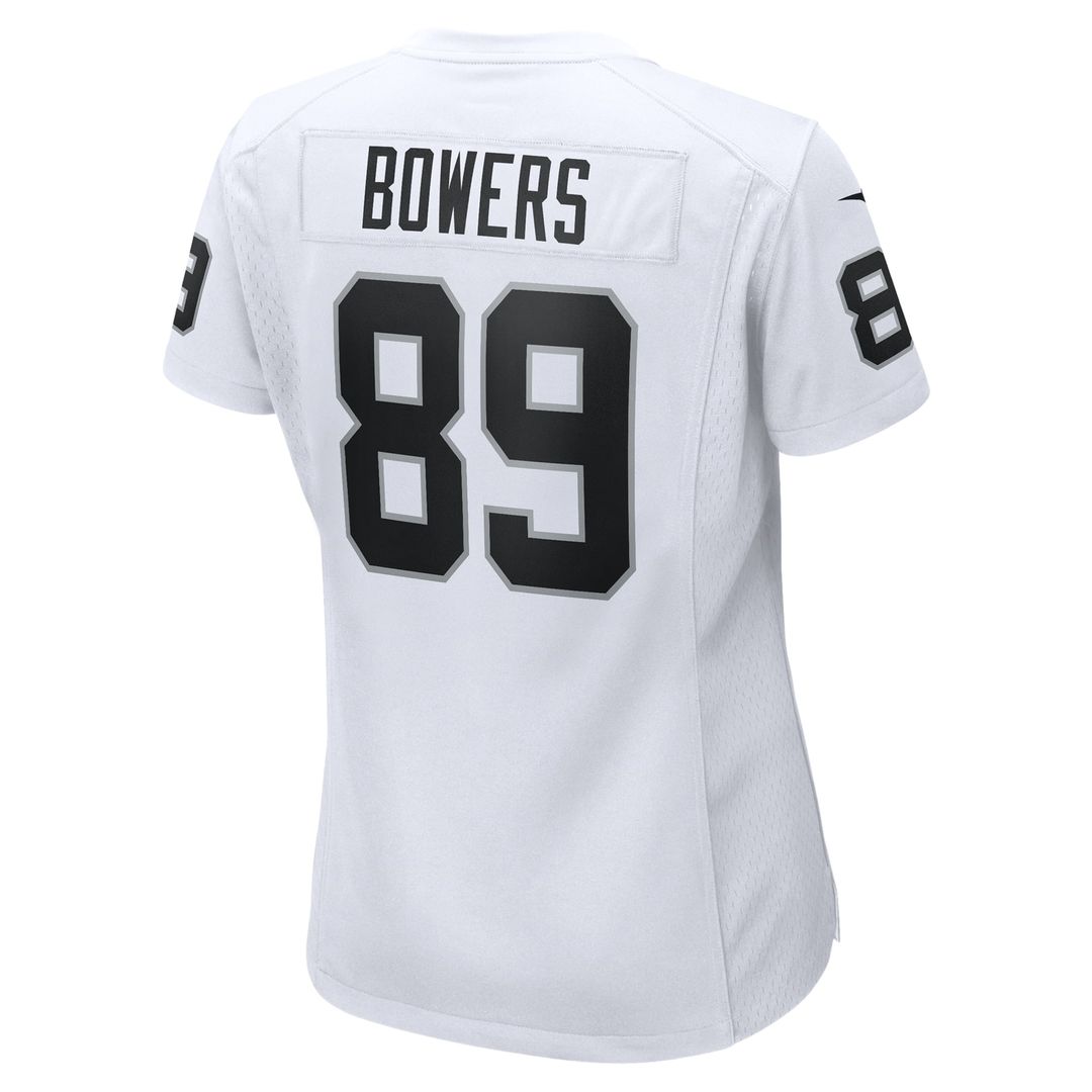 Brock Bowers Las Vegas Raiders Women's Jersey - White