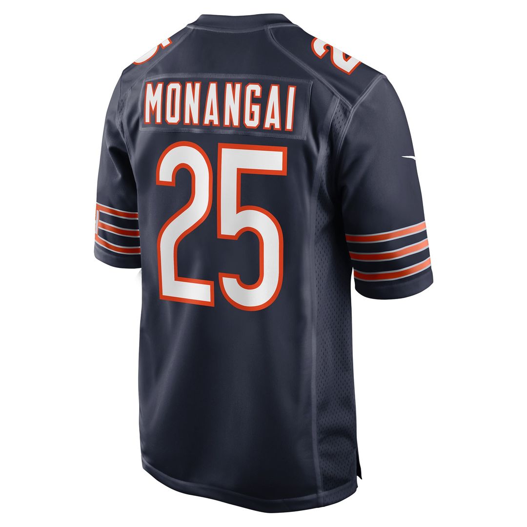 Kyle Monangai Chicago Bears Team Jersey - Navy