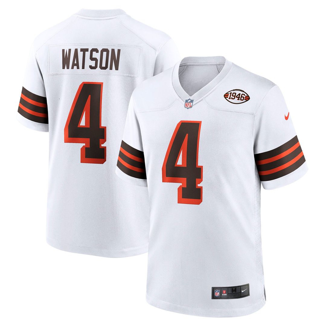 Deshaun Watson Cleveland Browns Alternate Jersey - White