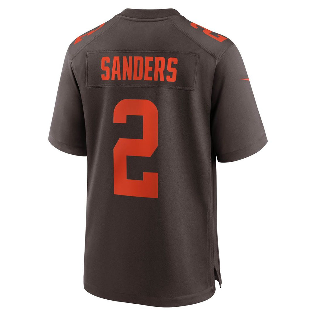 Shedeur Sanders Cleveland Browns Alternate Jersey - Brown