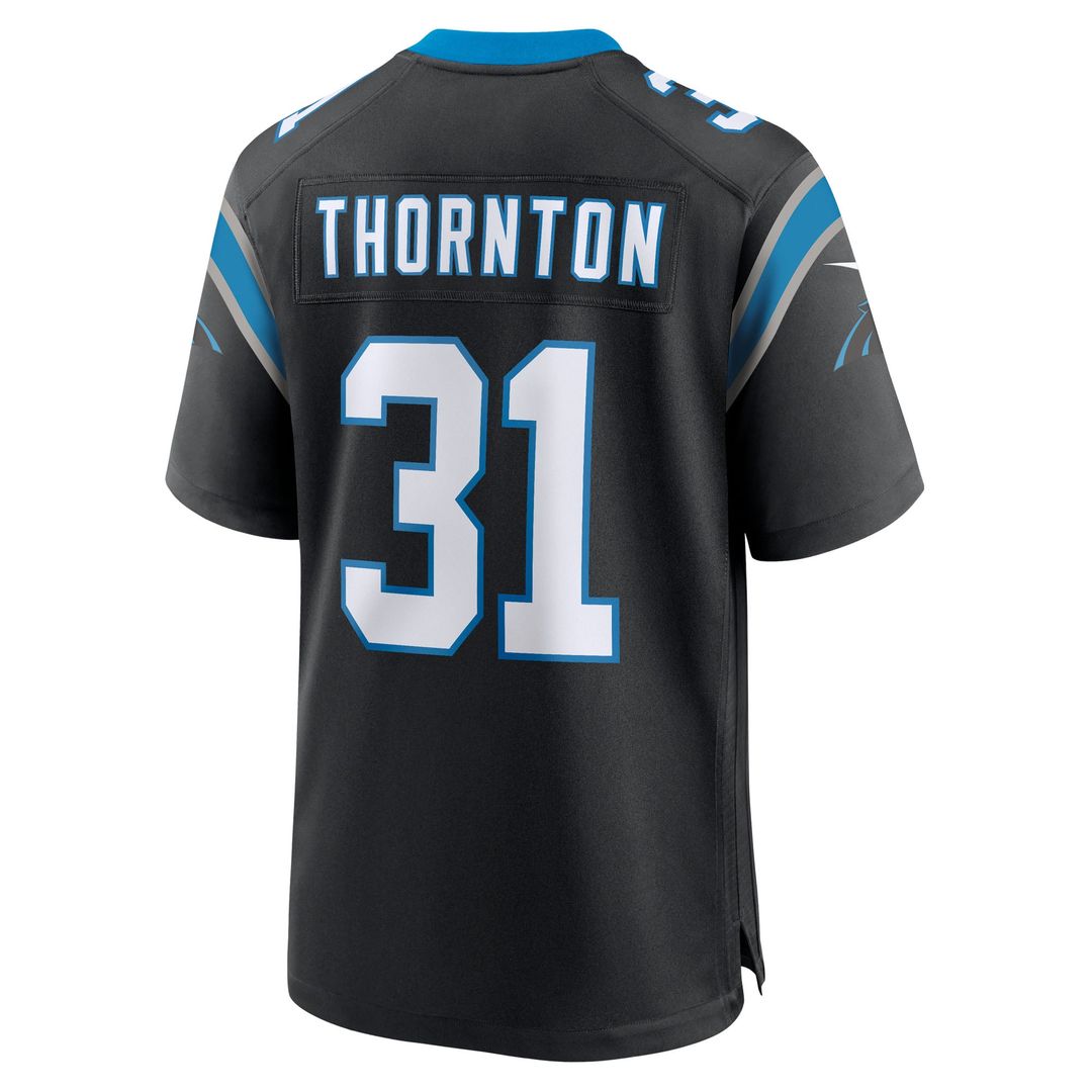 Corey Thornton Carolina Panthers Team Jersey - Black