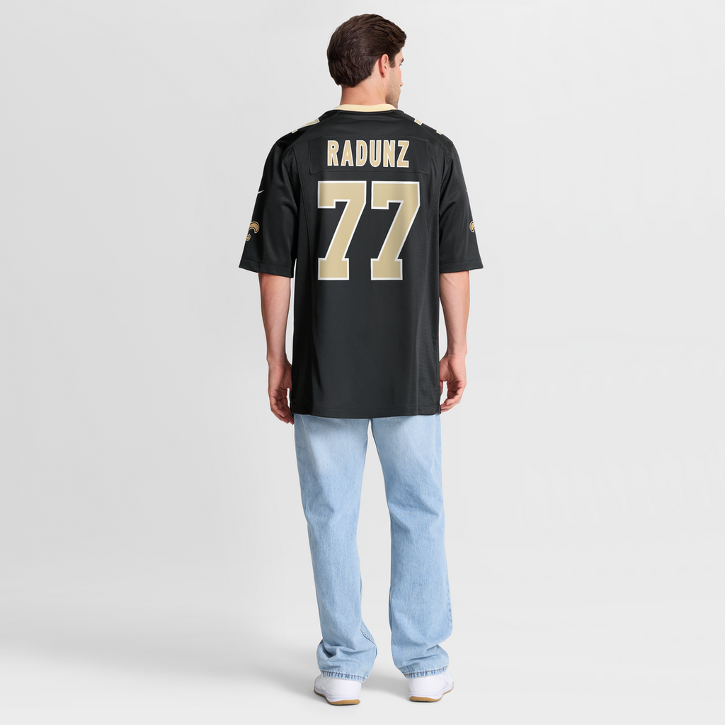 Dillon Radunz New Orleans Saints Team Jersey - Black