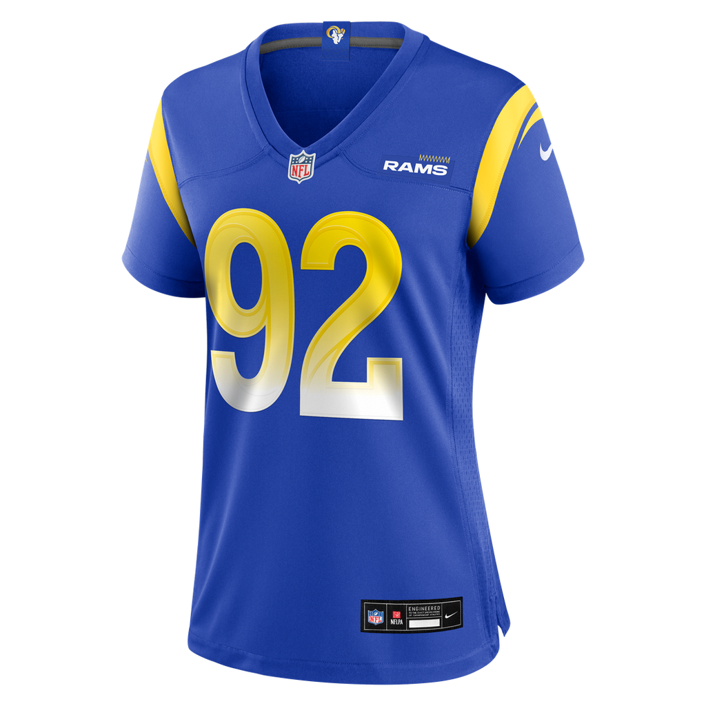 Harrison Mevis Los Angeles Rams Women's Team Jersey - Royal