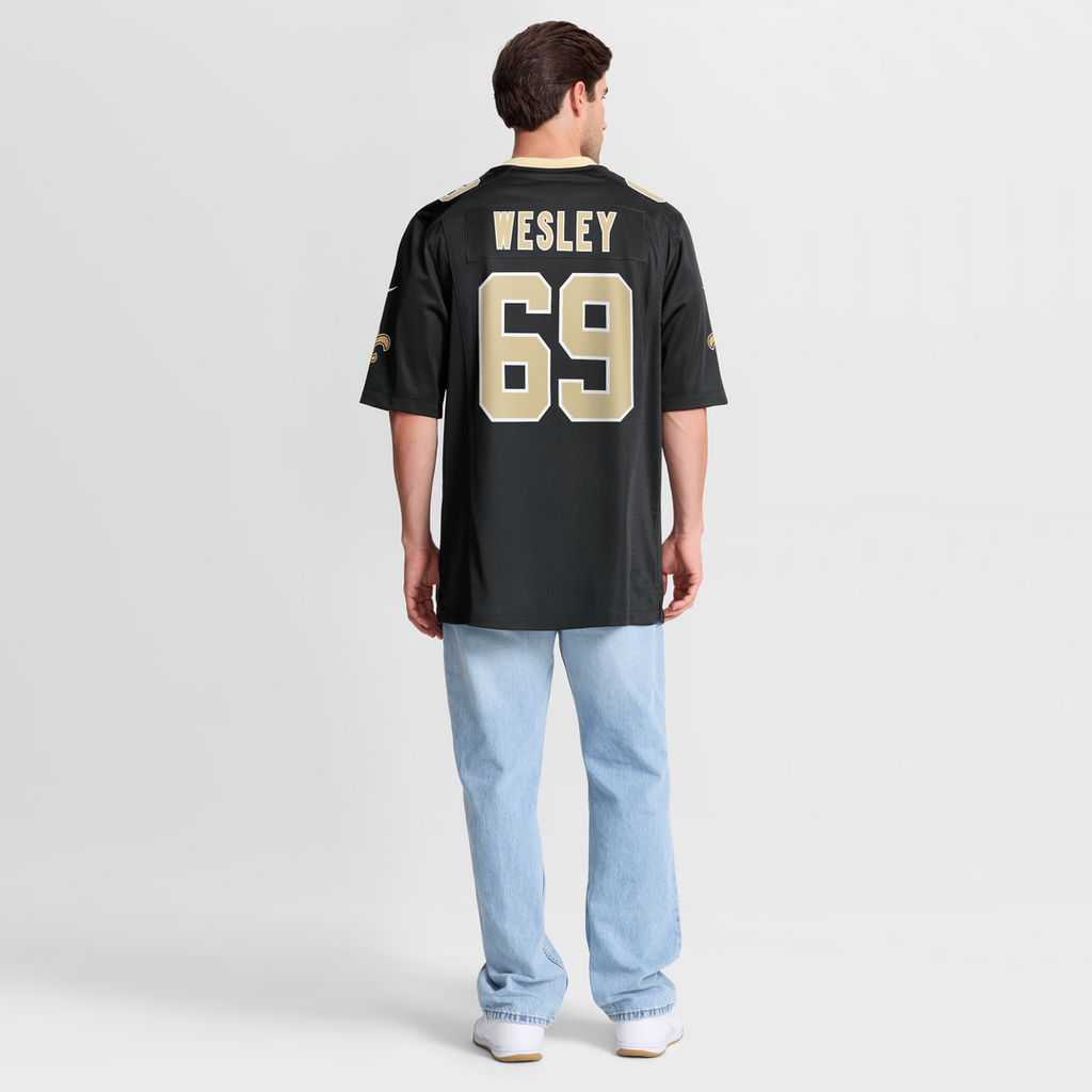 Barry Wesley New Orleans Saints Team Jersey - Black