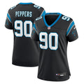 Julius Peppers Carolina Panthers Women's Retired Player Jersey - Black