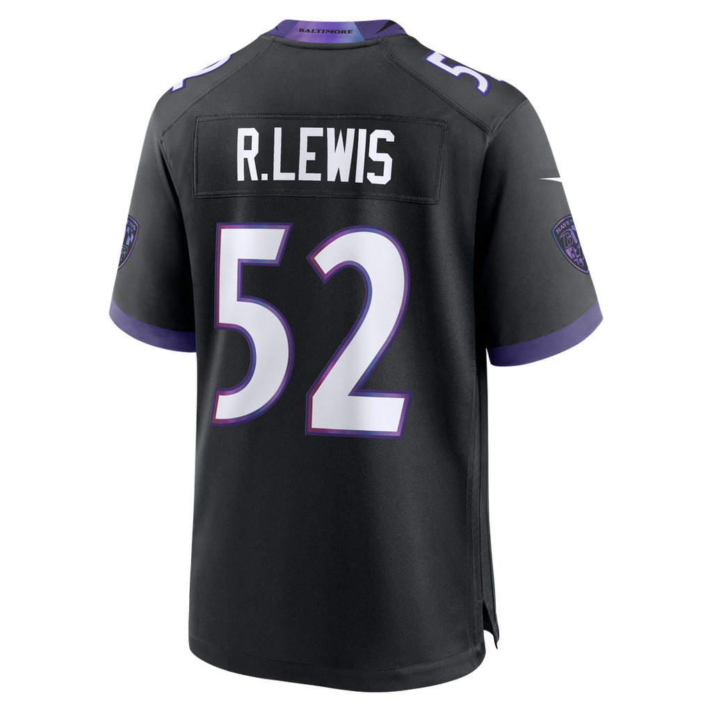 Ray Lewis Baltimore Ravens Alternate Retired Player Jersey - Black