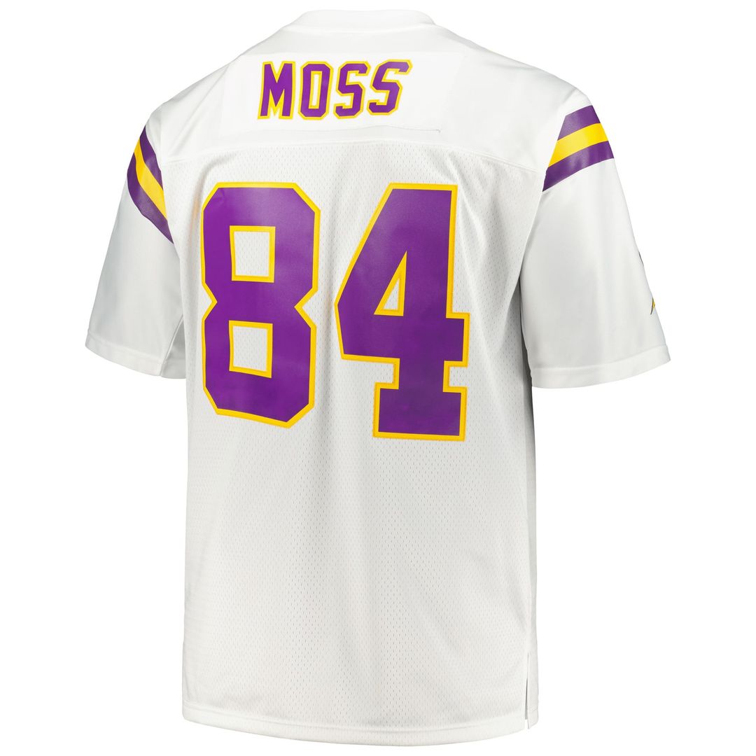 Randy Moss Minnesota Vikings Big & Tall 1998 Retired Player Jersey - Purple