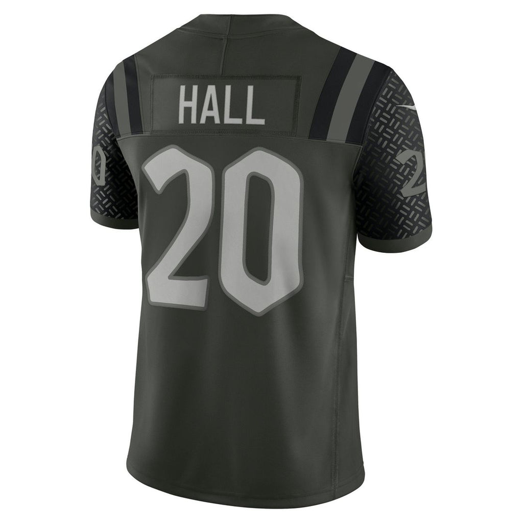 Breece Hall New York Jets Rivalries Collection Stitched Jersey - Green