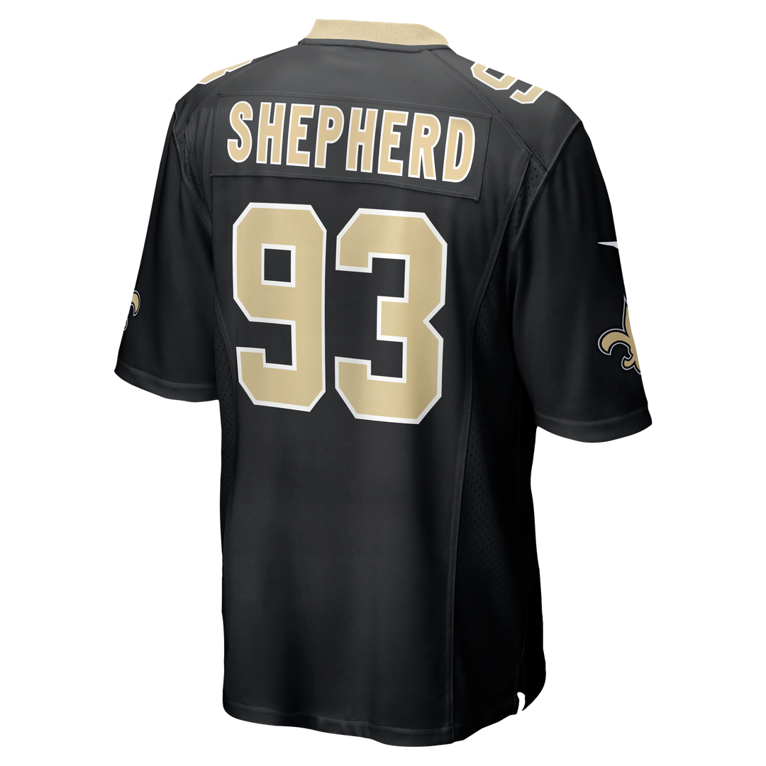Nathan Shepherd New Orleans Saints Jersey - Black