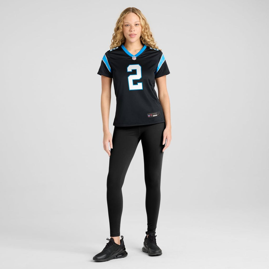 Mike Jackson Carolina Panthers Women's Jersey - Black