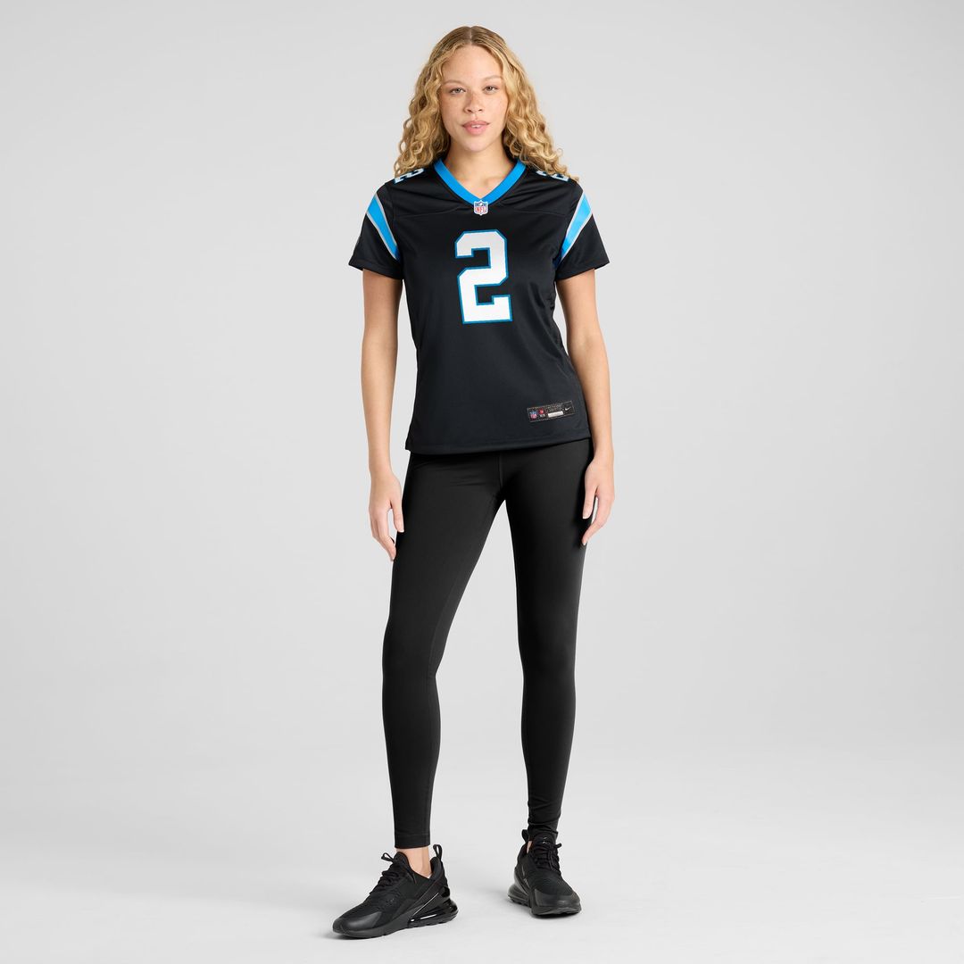 Mike Jackson Carolina Panthers Women's Jersey - Black