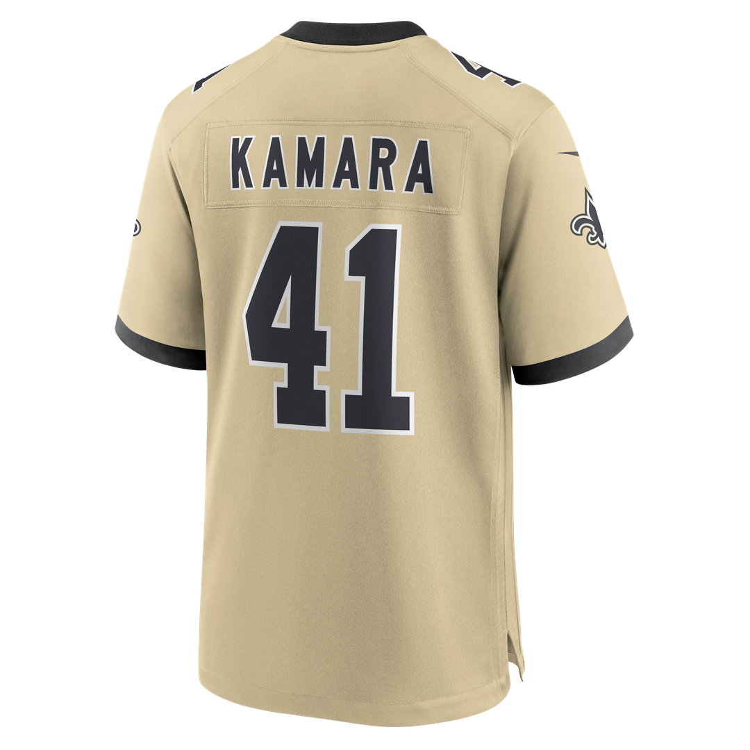 Alvin Kamara New Orleans Saints Gameday Golds Alternate Jersey - Gold