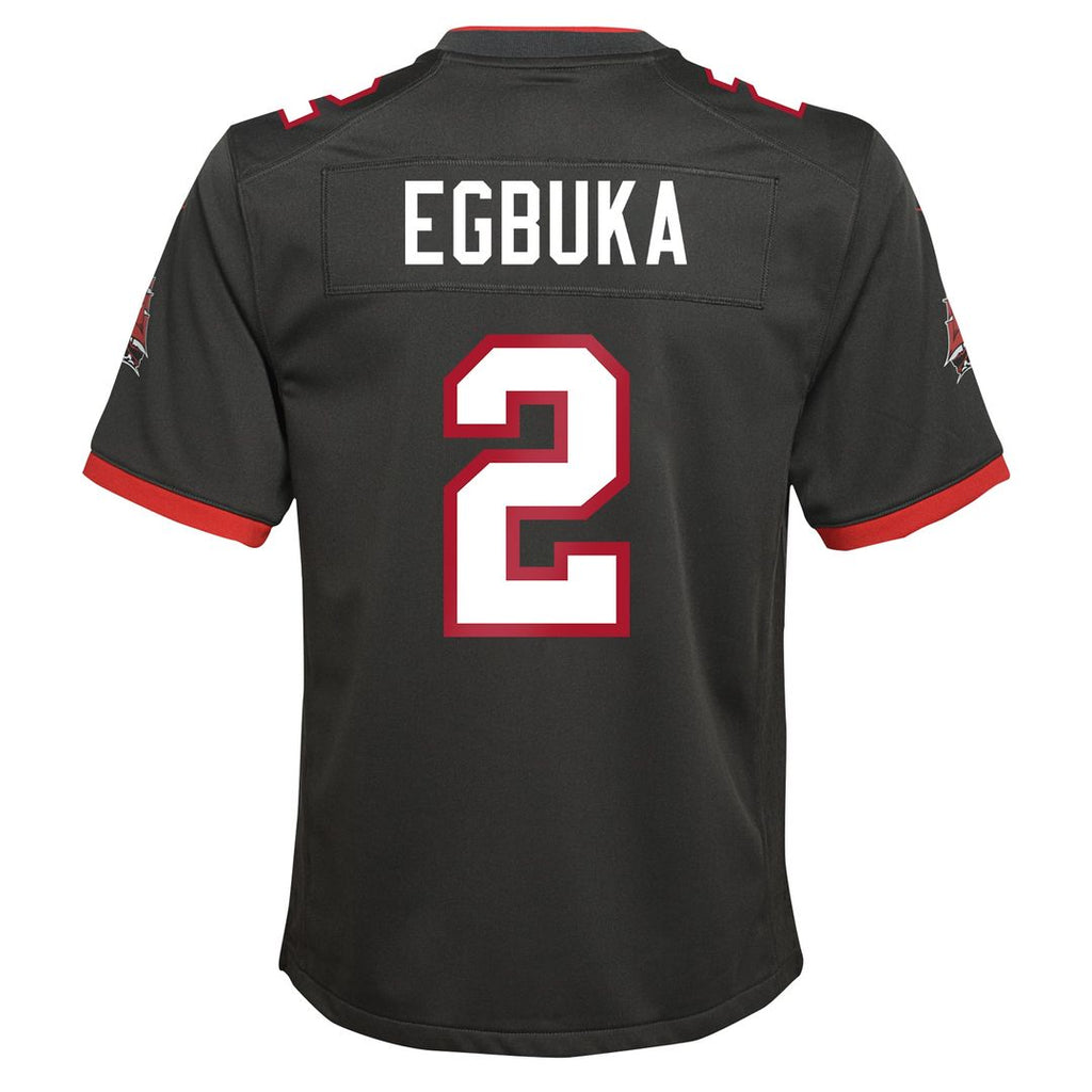 Emeka Egbuka Tampa Bay Buccaneers Youth Team Jersey - Red