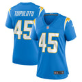 Tuli Tuipulotu Los Angeles Chargers Women's Team Jersey - Powder Blue