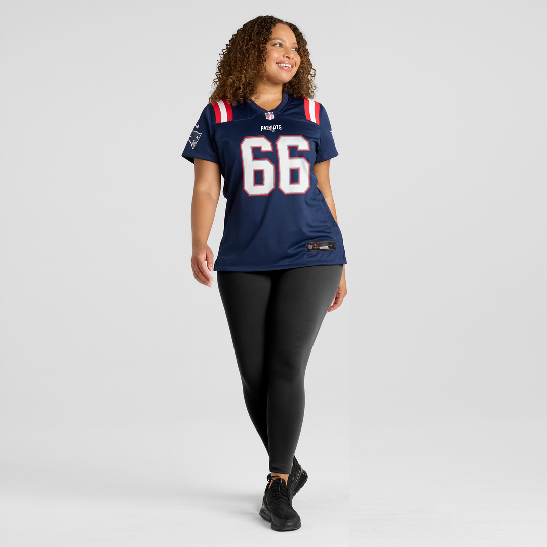 Will Campbell New England Patriots Women's Team Jersey - Navy