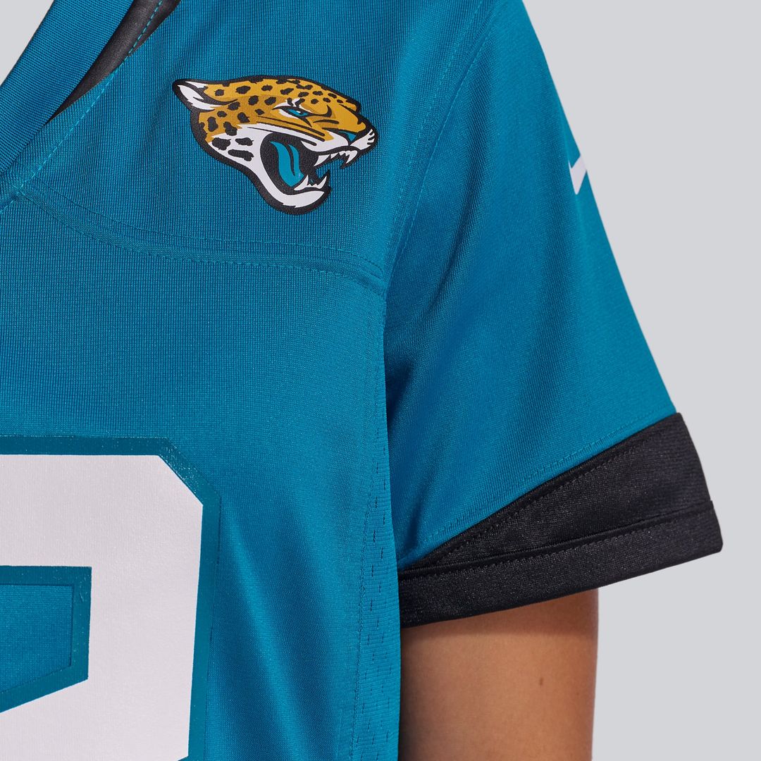 Travis Hunter Jacksonville Jaguars Women's Team Jersey - Teal